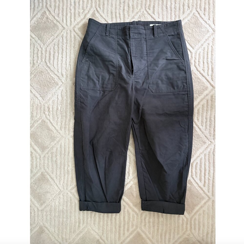 Banana Republic Black Cropped Trousers